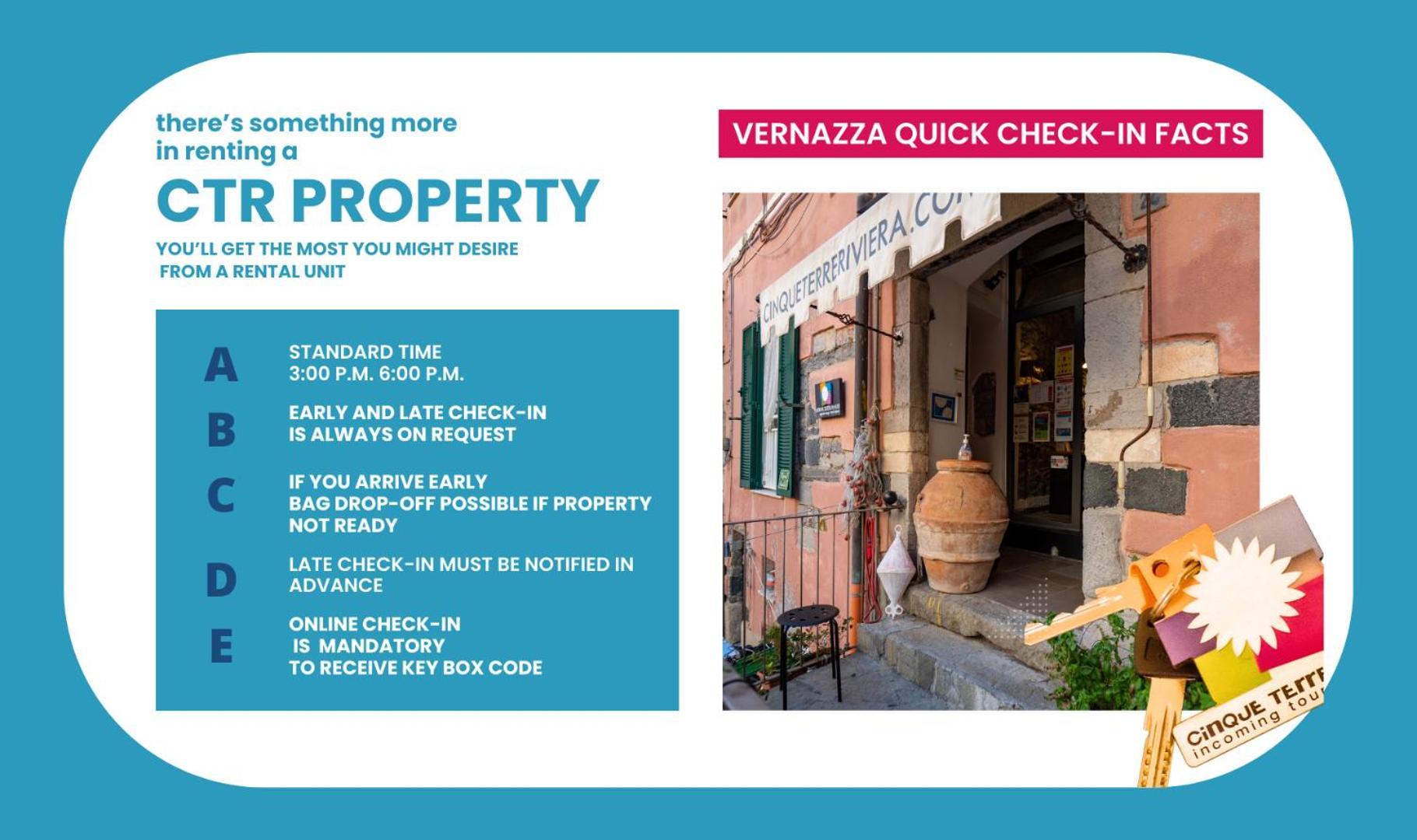 Zia Rina Studio Vernazza Exterior foto